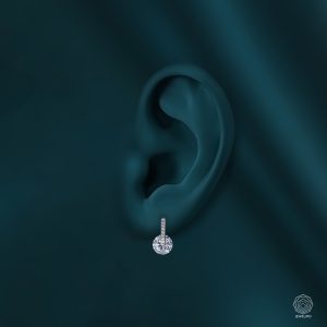 قیمت گوشواره نقره مرلین الماس