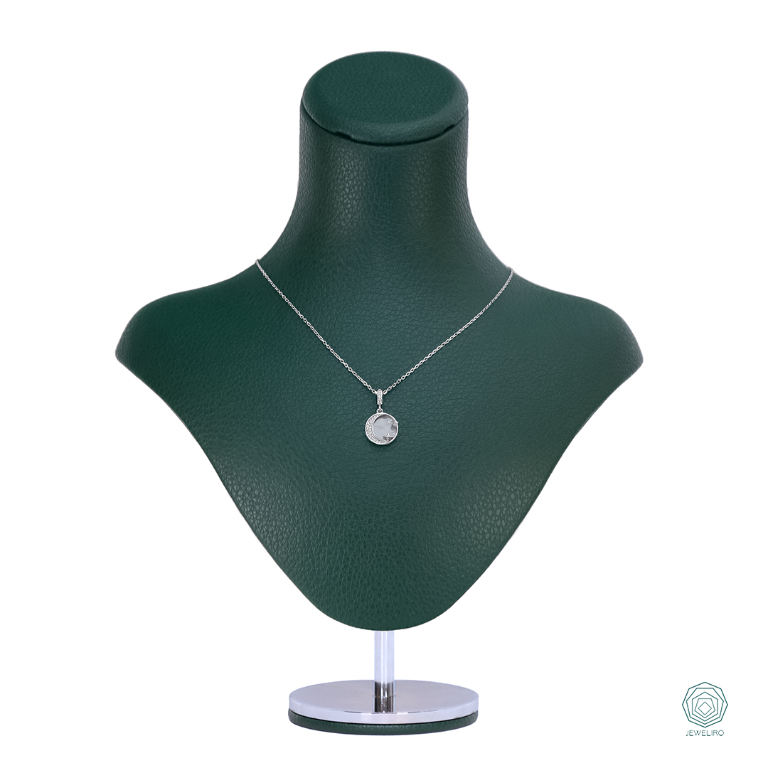 قیمت گردنبند نقره مون لایت صدف