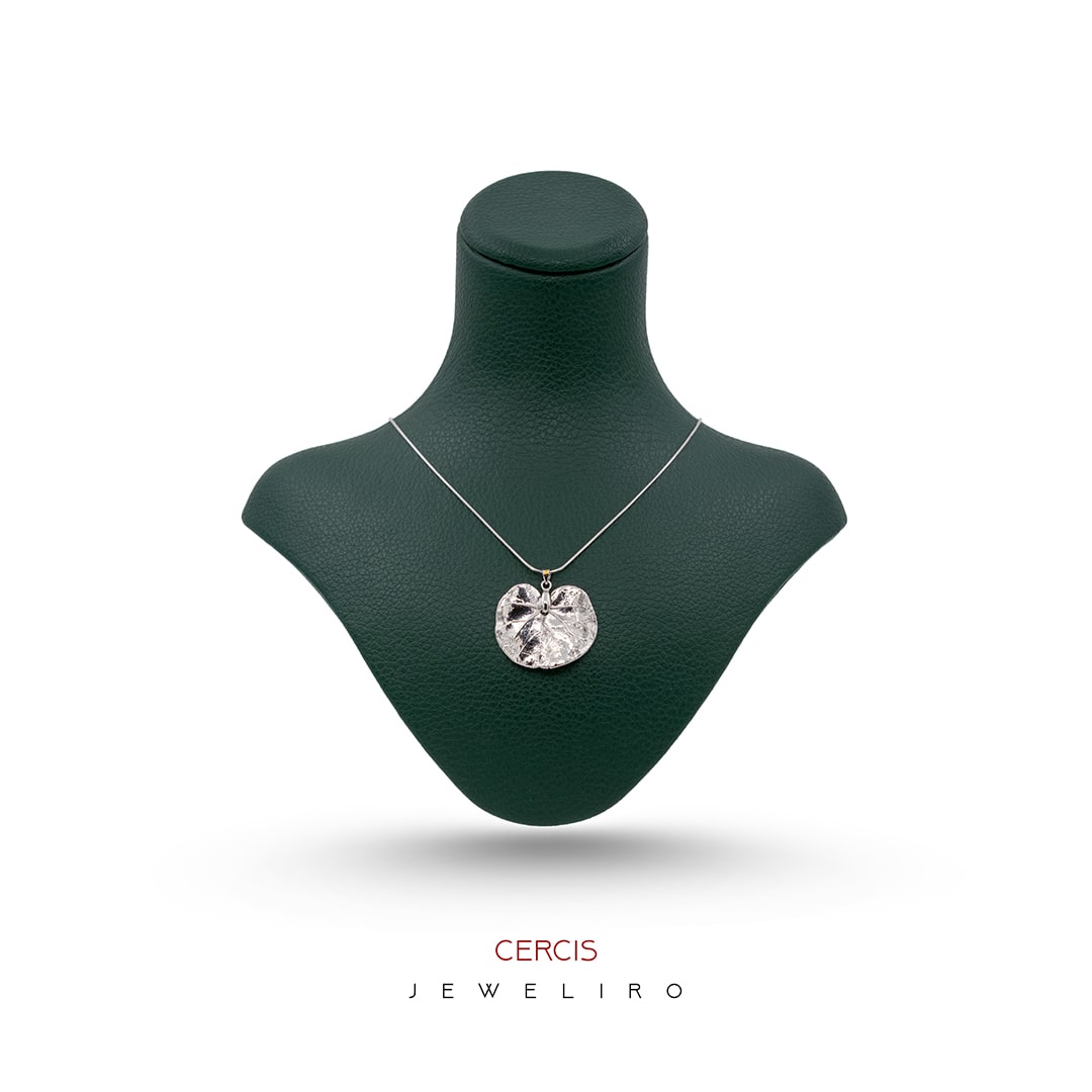 cercis-rhodium-necklace-JL.JPW.00018-min خرید آویز گردنبند برگ ارغوان روکش رودیوم کد JL.JPW.00018