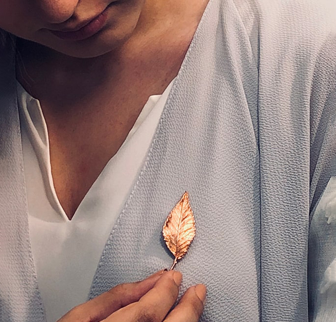 مدل گل سینه برگ