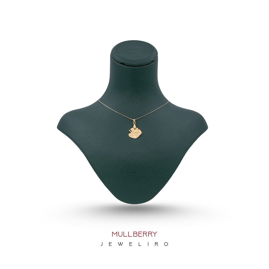 mullberry-gold-necklace-JL.JPG.03058-min قیمت و خرید آویز گردنبند برگ توت با روکش طلا زرد