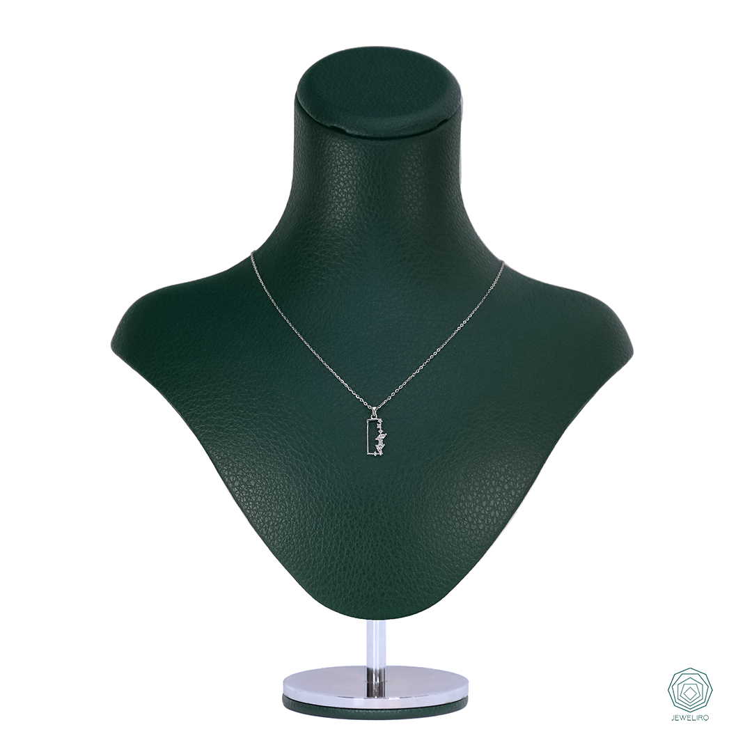 قیمت گردنبند نقره باغچه