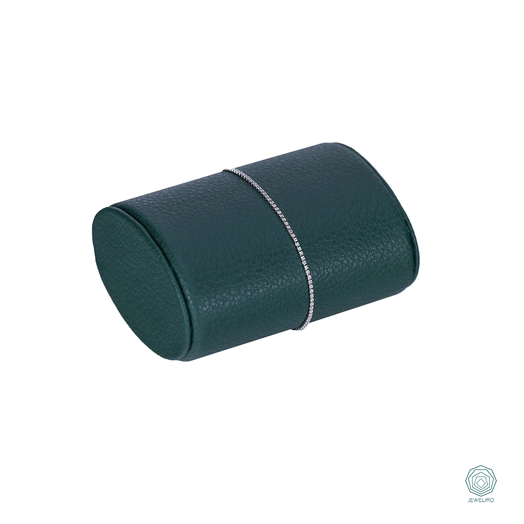 قیمت دستبند نقره تنیسی 1.3